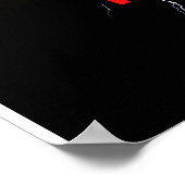 Gepersonaliseerd van Lion Papa tot mijn Wolf zoon Poster (Hoek)