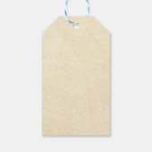 Gepersonaliseerd van Santa Gift Label Cadeaulabel (Achterkant)