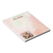 Gepersonaliseerd vanaf het bureau van Waterverf Fo Notitieblok (Schuin)