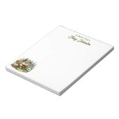 Gepersonaliseerd vanaf het bureau van Waterverf Gr Notitieblok (Linkerzijde)