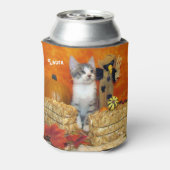 Gepersonaliseerd - Varkenskotelet De Herfst van de Blikjeskoeler (Blikje Achterkant)