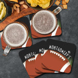 Gepersonaliseerd veld football kartonnen onderzetters<br><div class="desc">papieren onderzetters zijn voorzien van een football op tuinlijnen van het football en zijn gepersonaliseerd met jouw naam. Punten in onze winkel koppelen.</div>