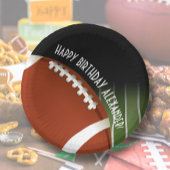 Gepersonaliseerd veld football papieren kommen