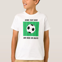 Gepersonaliseerd veld voetbal t-shirt