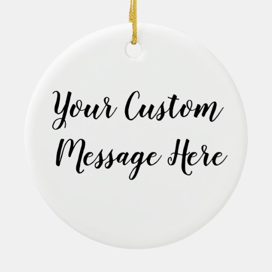 Gepersonaliseerd vergeet nooit het verschil dat je keramisch ornament (Achterkant)