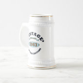 Gepersonaliseerd  verjaardagscadeau bierpul (Voorkant links)