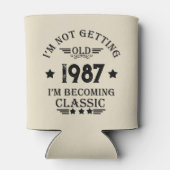 Gepersonaliseerd  verjaardagscadeau blikjeskoeler (Achterkant)