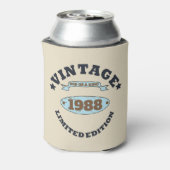 Gepersonaliseerd  verjaardagscadeau blikjeskoeler (Blikje Achterkant)