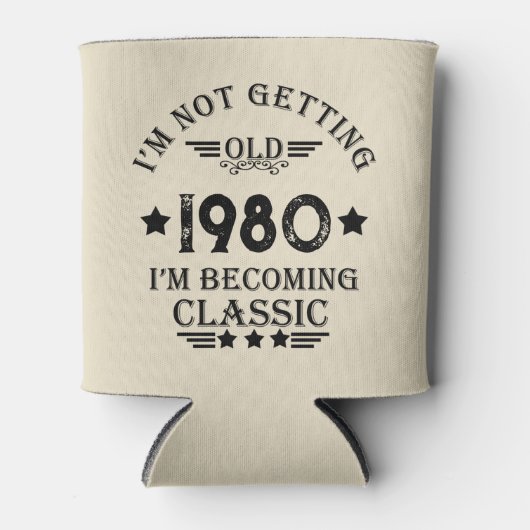 Gepersonaliseerd  verjaardagscadeau blikjeskoeler (Voorkant)