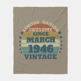 Gepersonaliseerd  verjaardagscadeau fleece deken