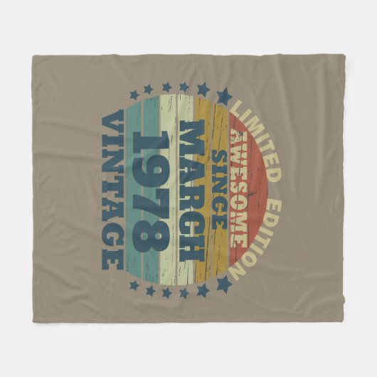 Gepersonaliseerd  verjaardagscadeau fleece deken (Voorkant (Horizontaal))