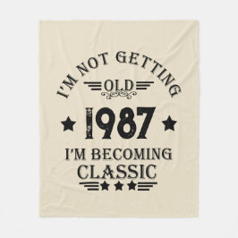 Gepersonaliseerd  verjaardagscadeau fleece deken