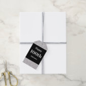 gepersonaliseerd verjaardagscadeau labels 100e cadeaulabel (Met Touw)