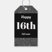 gepersonaliseerd verjaardagscadeau labels 16e cadeaulabel (Voorkant)