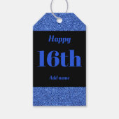  gepersonaliseerd verjaardagscadeau labels 16e cadeaulabel (Voorkant)