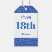  gepersonaliseerd verjaardagscadeau labels 18e cadeaulabel (Voorkant)