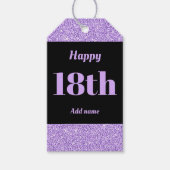  gepersonaliseerd verjaardagscadeau labels 18e cadeaulabel (Voorkant)