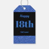 gepersonaliseerd verjaardagscadeau labels 18e cadeaulabel (Voorkant)