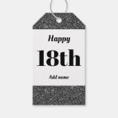  gepersonaliseerd verjaardagscadeau labels 18e cadeaulabel (Voorkant)