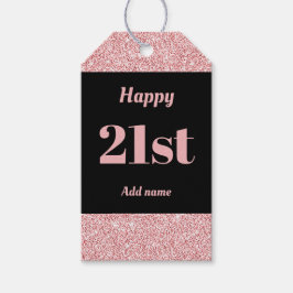  gepersonaliseerd verjaardagscadeau labels 21 cadeaulabel