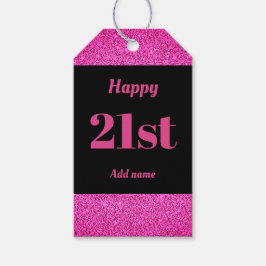  gepersonaliseerd verjaardagscadeau labels 21 cadeaulabel