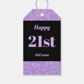  gepersonaliseerd verjaardagscadeau labels 21 cadeaulabel (Voorkant)