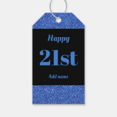  gepersonaliseerd verjaardagscadeau labels 21 cadeaulabel (Voorkant)