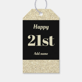  gepersonaliseerd verjaardagscadeau labels 21 cadeaulabel