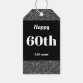  gepersonaliseerd verjaardagscadeau labels 60e cadeaulabel (Voorkant)