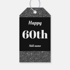  gepersonaliseerd verjaardagscadeau labels 60e cadeaulabel