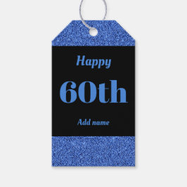  gepersonaliseerd verjaardagscadeau labels 60e cadeaulabel