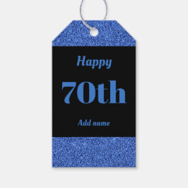  gepersonaliseerd verjaardagscadeau labels 70e cadeaulabel