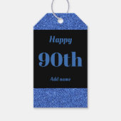  gepersonaliseerd verjaardagscadeau labels 90e cadeaulabel (Voorkant)