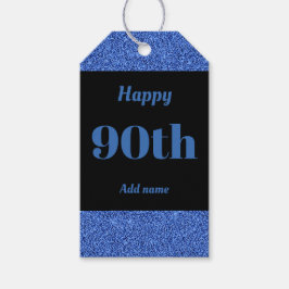  gepersonaliseerd verjaardagscadeau labels 90e cadeaulabel