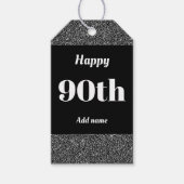  gepersonaliseerd verjaardagscadeau labels 90e cadeaulabel (Voorkant)