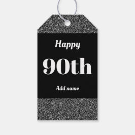  gepersonaliseerd verjaardagscadeau labels 90e cadeaulabel