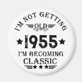 Gepersonaliseerd  verjaardagscadeau magneet (Voorkant)