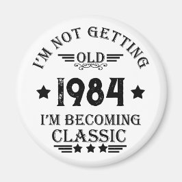 Gepersonaliseerd verjaardagscadeau magneet