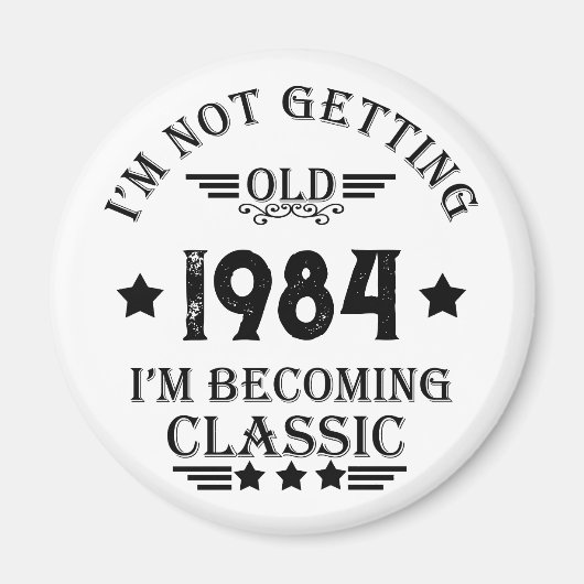 Gepersonaliseerd  verjaardagscadeau magneet