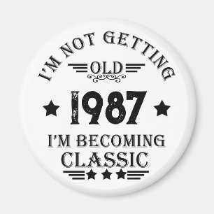 Gepersonaliseerd verjaardagscadeau magneet