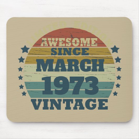 Gepersonaliseerd  verjaardagscadeau muismat (Voorkant)