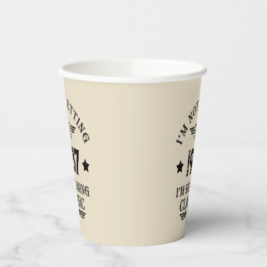 Gepersonaliseerd  verjaardagscadeau papieren bekers (Links)