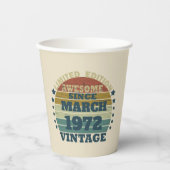 Gepersonaliseerd verjaardagscadeau papieren bekers (Voorkant)