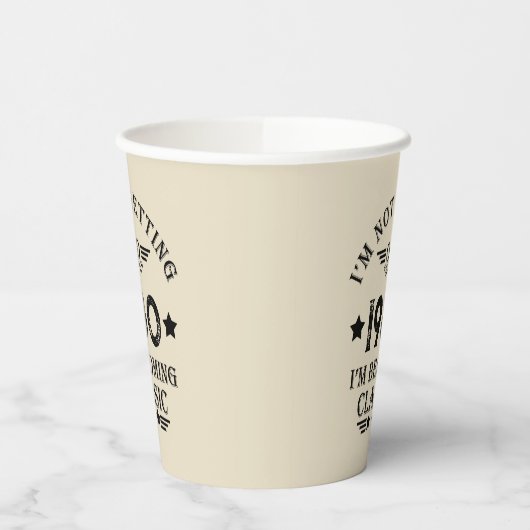 Gepersonaliseerd  verjaardagscadeau papieren bekers (Links)