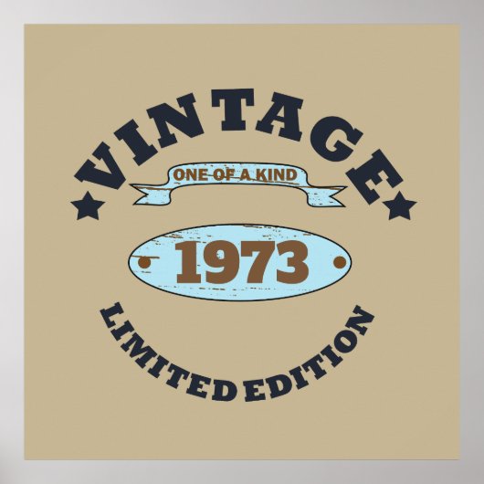 Gepersonaliseerd  verjaardagscadeau poster (Voorkant)