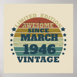 Gepersonaliseerd  verjaardagscadeau poster