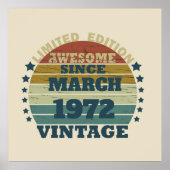 Gepersonaliseerd  verjaardagscadeau poster (Voorkant)