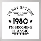 Gepersonaliseerd  verjaardagscadeau poster (Voorkant)