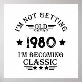 Gepersonaliseerd  verjaardagscadeau poster