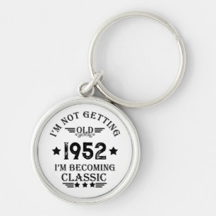 Gepersonaliseerd verjaardagscadeau sleutelhanger